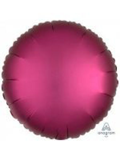 Picture of SATIN LUXE POMEGRANATE ROUND 17 INCH